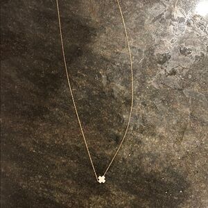 Enewton necklace Cross Pendant white and gold